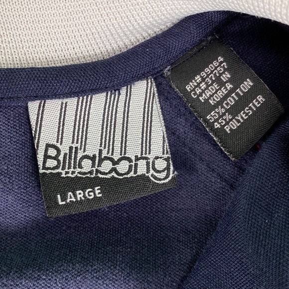 Billabong Navy Zip Up Track Jacket - Picture 15 of 16